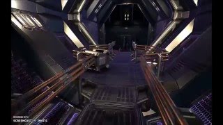 Sci-Fi Heavy Station Kit hangars - walk