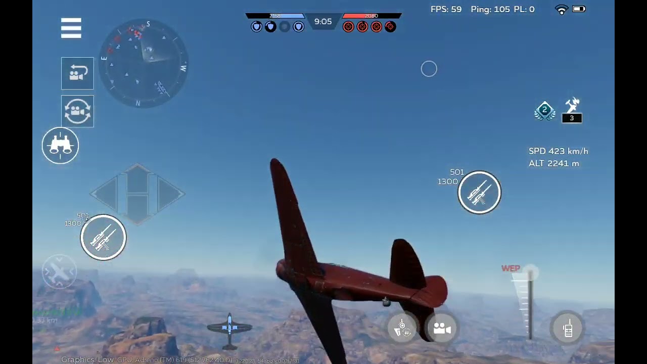 P-61C-1, Ki-108 Kai, Bf 109 Z, P-61C-1, I-301 Air Battle Gameplay #WTM with Maverick4219 3 games 