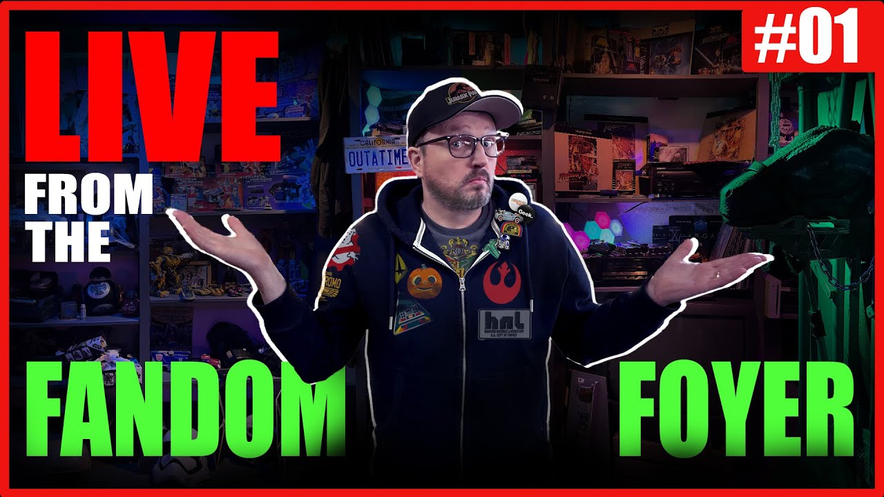 Live! Let’s talk Ghostbusters, new videos, new content other fandoms!