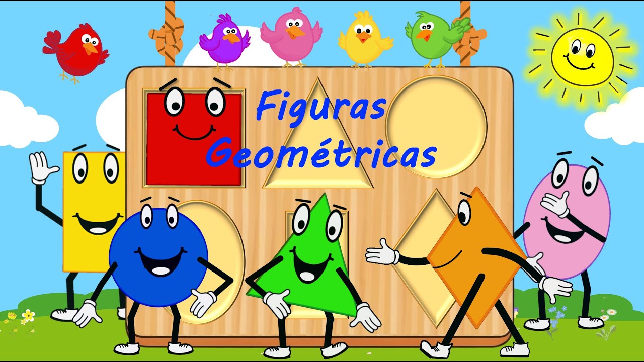 FIGURAS GEOMÉTRICAS DIVERTIDAS 🌀 APRENDE A IDENTIFICARLAS / VIDEOS EDUCATIVOS PARA NIÑOS.