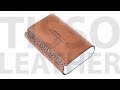 Как пошить обложку для powerbank из кожи растительного дубления. Powerbank leather cover.