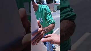 Fui buscar uma geladeira com motor queimado 