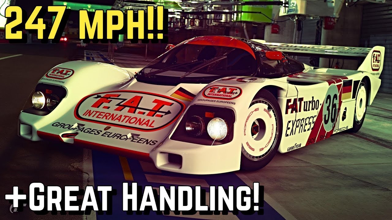 GT SPORT - настройка Porsche 962C *CIRCUIT* на 247 миль в час!!