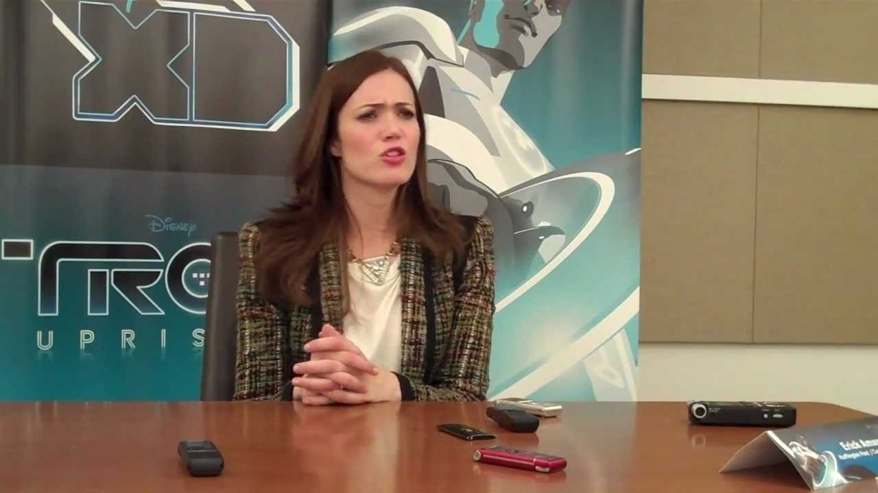 Tron: Uprising Mandy Moore Is "Mara" [ HD VIDEO ]