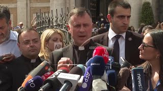 Cardinal Makrickas explains why pope chose to be buried in St. Mary Major Basilica