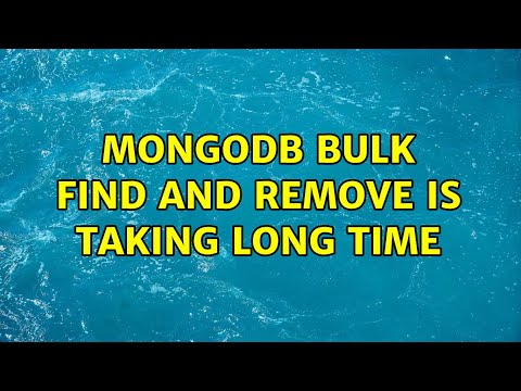Mongodb Bulk find