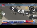K9 cop takes down carjacking suspect after SoCal police chase