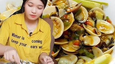 Ngao Xào Sả Ớt Siêu Cay Siêu Ấm Bụng Ngày Đầu Đông