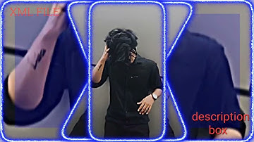 STRIPES UNDER 4K👿✨3D ATTITUDE NEW XML FILE 🎟️ REELS TREND PROJECT #alightmotion | A.M ARIFA EDITZ