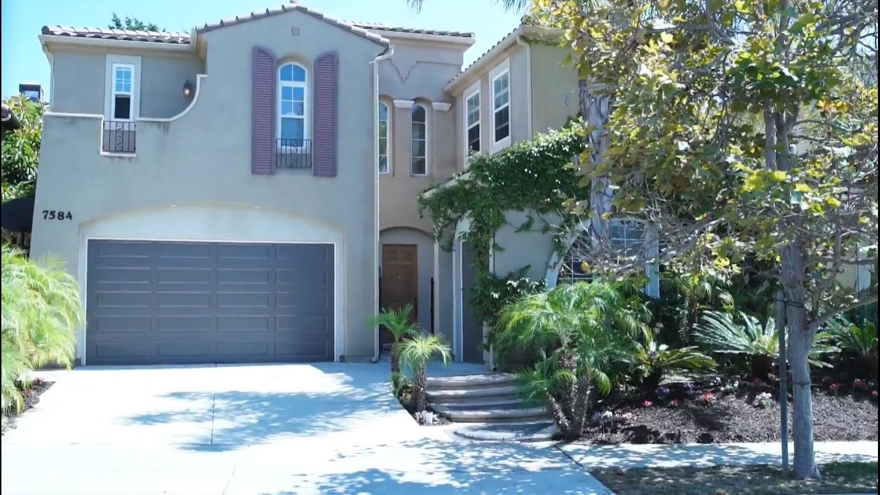Video Tour 7584 Mona Lane Carmel Valley San Diego 92130 (Offered by