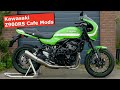 Kawasaki Z900RS Cafe Upgrades Windshield and risers mods 4K