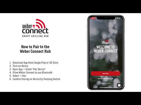 Weber Connect - Slik kobler du til enheten