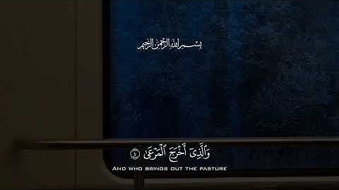 سورة الأعلى | تلاوة خاشعة ومؤثرة بصوت القارئ إدريس أبكر | Surah Al-A'la - Idris Abkar