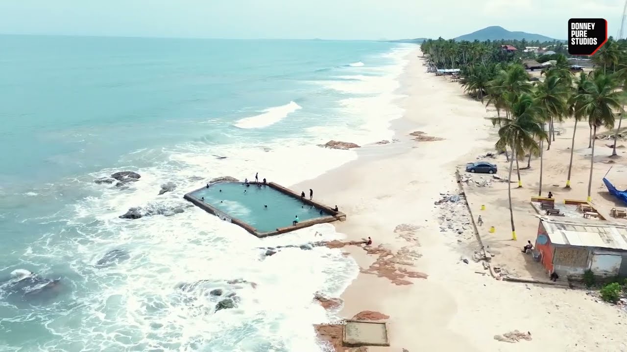 Beautiful Winneba Aerial View