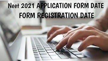LATEST UPDATE|Neet 2021 APPLICATION FORM|Registration date|Neet 2021 latest news