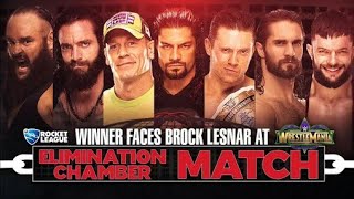 Wwe Elimination Chamber 2018 - Promo Monsters Inside First Time Ever 7 Men Chamber Match