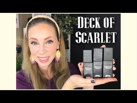 Trying [Mist]ake proof Makeup from Deck of Scarlet