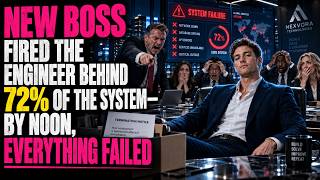 New Boss Fired the Engineer Behind 72% of the System—By Noon, Everything Failed