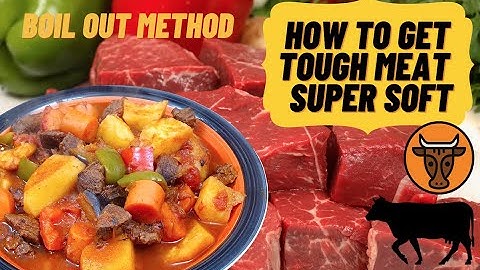 How To Make Beef Soft & Tender | Tough Stewing Meat Made Soft