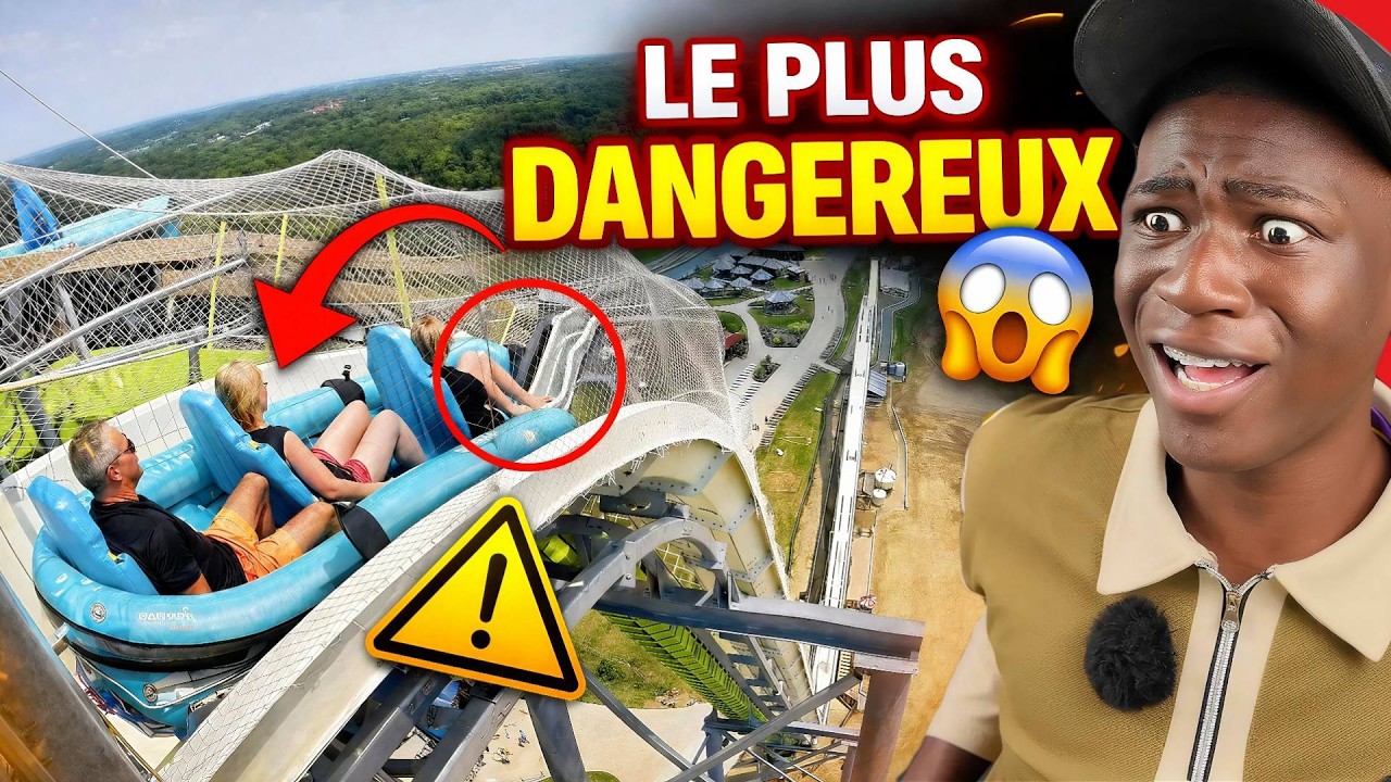 LES TOBOGGANS LES PLUS DANGEREUX DU MONDE ⚠️☣️,POURQUOI AVOIR CRÉÉ ÇA ? 
