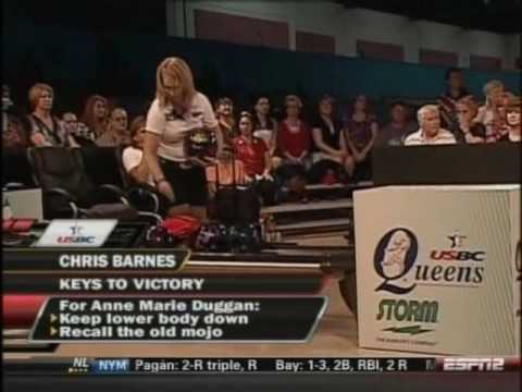 2010 USBC Queens: Match 3: Kelly Kulick vs Anne Marie Duggan part 1