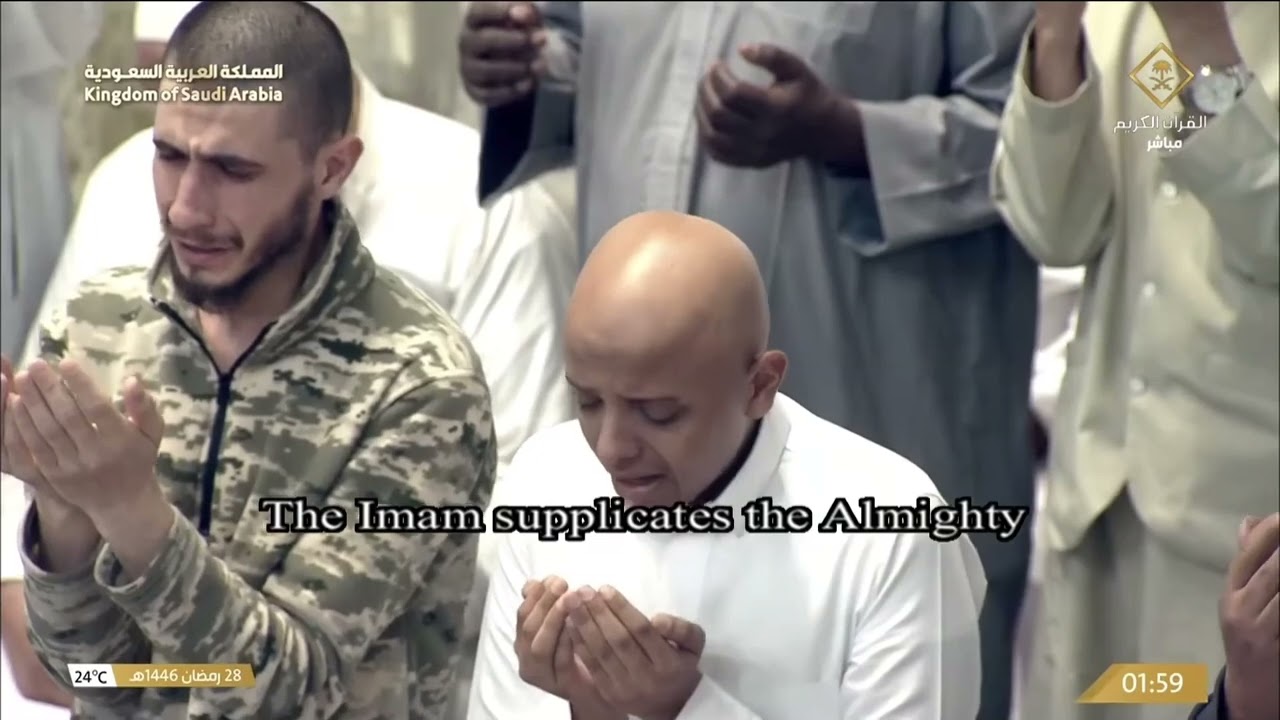 28th Ramadan 1446 Makkah Witr Sheikh Maahir