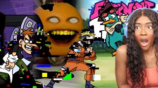 Pibby Is Taking Over Fnf Again Friday Night Funkin Vs Pibby Annoying Orange Doof Naruto