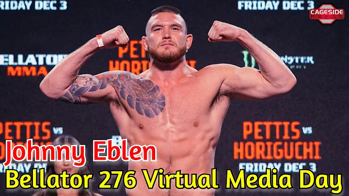 Bellator 276: Johnny Eblen on nickname change, Salter fight