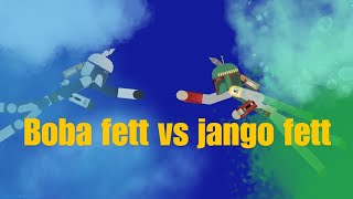 Boba fett vs jango fett #starwars