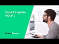 How to: Export expense reports to Business Central with Zetadocs Expenses