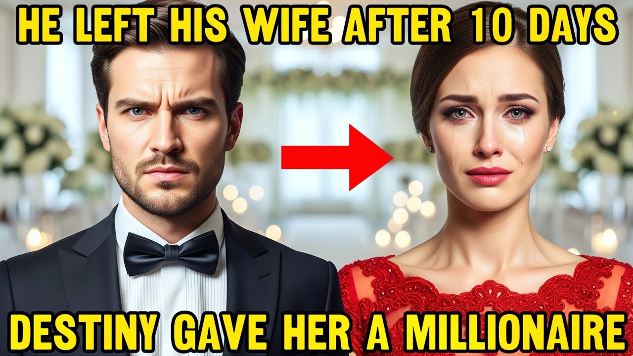 “He Left His Wife After 10 Days… But Destiny Gave Her a Millionaire”