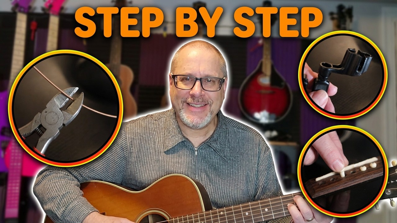 How To Restring A Guitar For Newbies (Easy Step By Step Directions ...