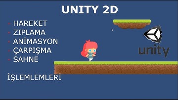 Unity 2D ile Hareket Animasyon Zıplama Çarpışma ve Sahne Yenileme İşlemleri