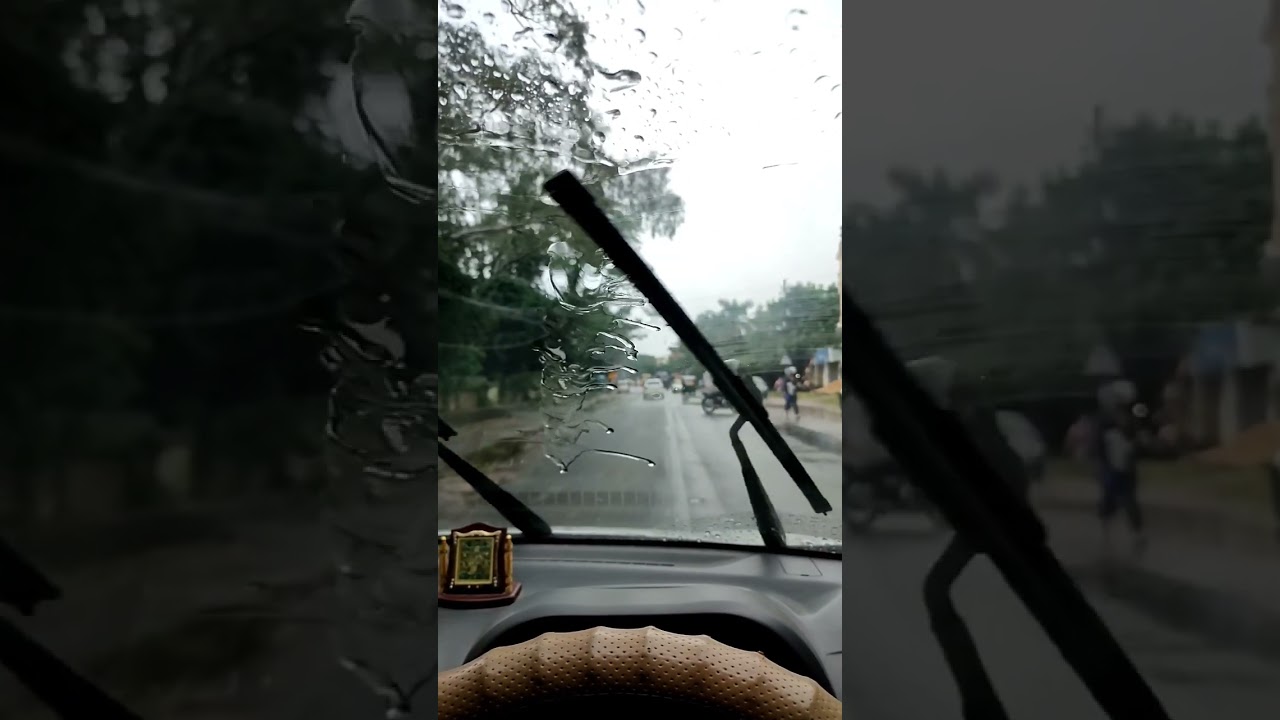 Rain Driving Shorts // Maruti Alto 800 // Driving Status // Slowmotion