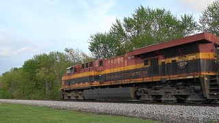 KCSM 4662 Leads a Freight, Buffalo, IA 4/28/24