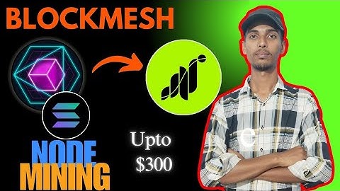 Blockmesh network Airdrop | node mining project | same like grass network | run node in mobile
