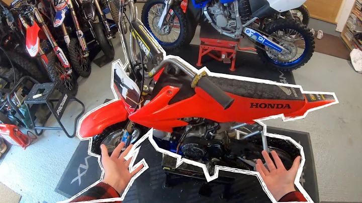 HONDA CRF 50 BUILD!!