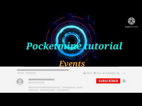 Pocketmine tutorial#3: Events