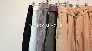 tightbooth タイトブース SS24 バギースラックス ベージュ L TIGHTBOOTH | タイトブース | BAGGY SLACKS | バギースラックス |