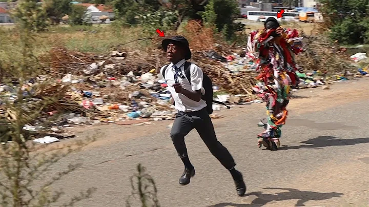 MAD MAN PRANK IN SOUTH AFRICA #fyp #viral #funny #prank #ghostprank #madmanprank