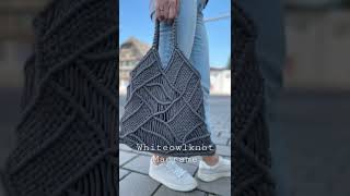 Macrame Tote Bag tutorial Profile