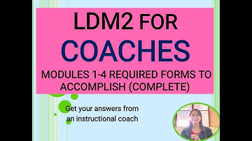 LDM2 For Coaches Required Forms Complete with SOFTCOPY