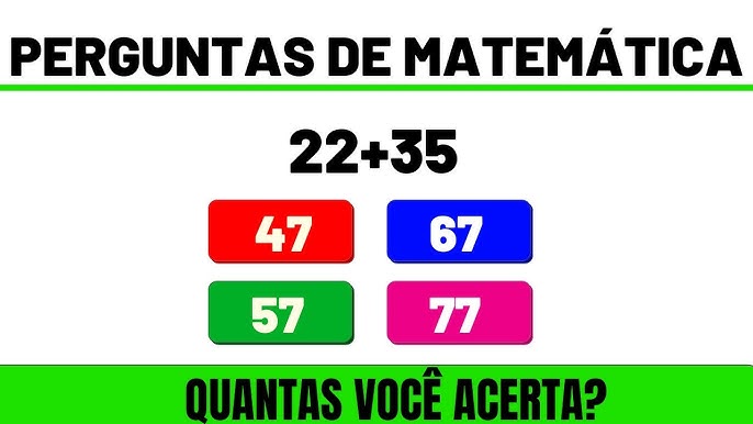 ➥ Quiz de Matemática 6º Ano #2