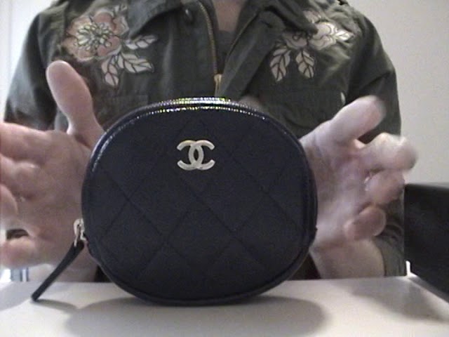 Chanel Caviar Round Coin Purse 