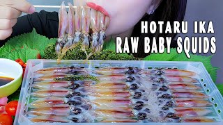 ASMR MỰC ĐOM ĐÓM SỐNG - Raw firefly squid squid EATING SOUNDS | LINH-ASMR