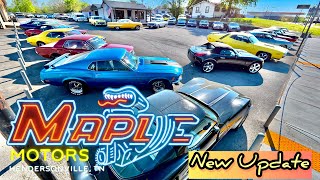 Every Car At Maple Motors Inventory Walk 4/13/26 Muscle Cars Hot Rods American Classics For Sale 
