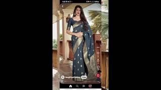 A Gorgeous & Soothing soft silk shari! please subscribe our channel. Like our page innoVation! screenshot 4