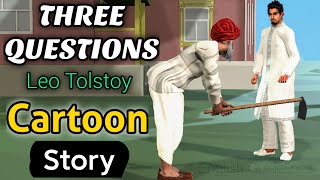 Three Questions Animated Story In English Cl 12 Leo Tolstoy