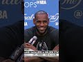 Klay Trash Talking LeBron &amp; His Response during the 2016 NBA Finals is Legendary #shorts