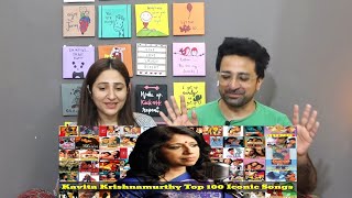 Pak Reacts To Kavita Krisnamurthy Top 100 Iconic Songs Kavita Krishnamurthy Songs